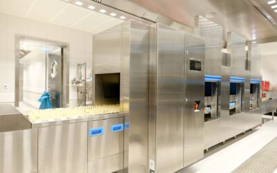 Spültechnik für große Mitarbeiterverpflegung in Frankfurt a.M.“