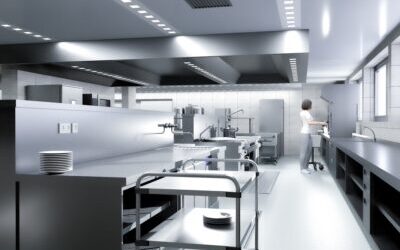 Nutzung von 3-D-Visualisierungen für Reha-Klinikum-Großküche